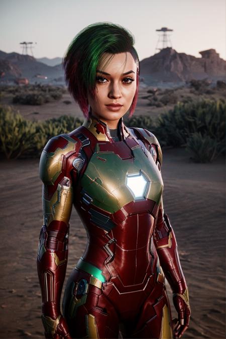 Judy Alvarez, from Cyberpunk 2077