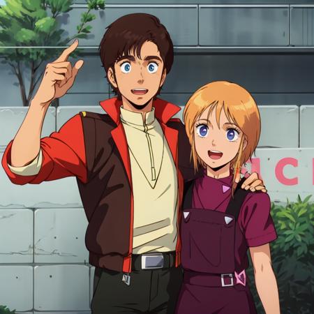 judau and ple (GUNDAM ZZ) LORA