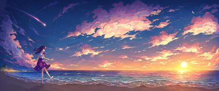 Anime Style Backgrounds for Pony Diffusion