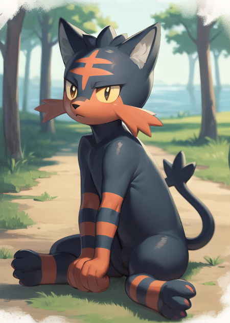 Litten - Pokemon | Pocket monsters