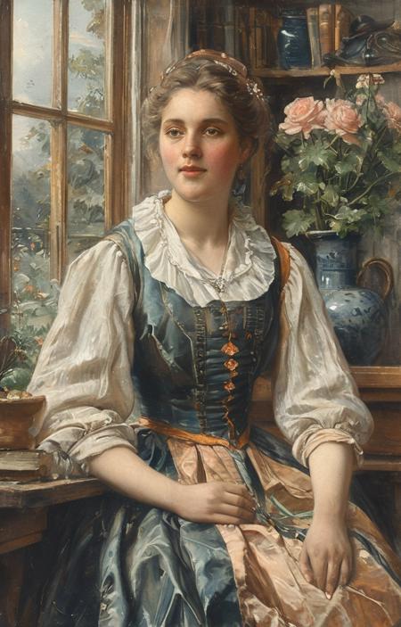 style of Adrianus Eversen [SDXL] 138