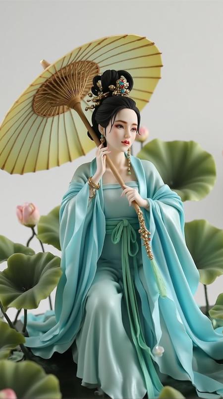 汉服手办_粘土风（2.5D）_flux lora
