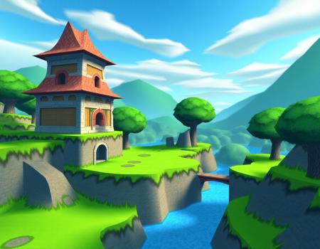 FLUX PS1 Spyro Worlds
