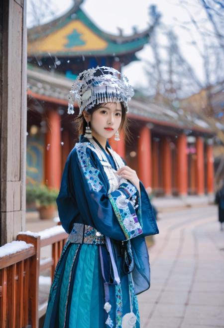 苗元素衣服SDXL|Hmong Elements costume