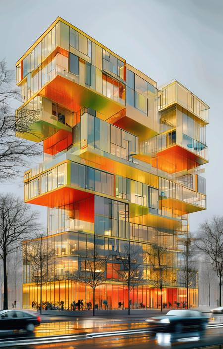 designed by Henning Larsen [SDXL] 390
