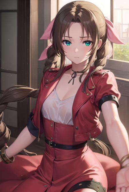 Aerith Gainsborough (エアリス・ゲインズブール) - Final Fantasy - COMMISSION