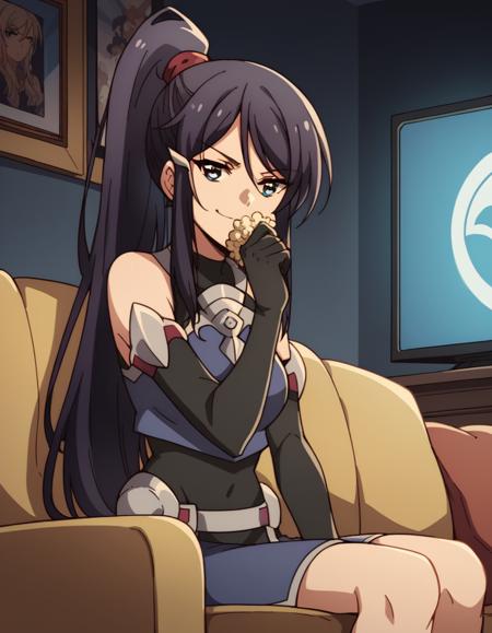Setsuna Shiga (志賀 刹那) - Black Summoner (Kuro no Shoukanshi) (黒の召喚士)