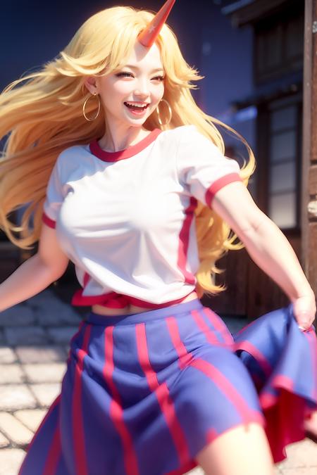 hoshiguma yuugi (touhou) 星熊勇仪 东方project
