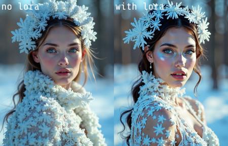 BeignetFLUX - festive glamor portrait style