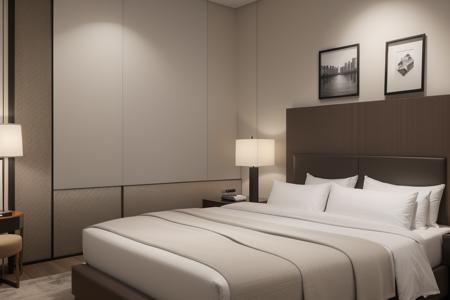 Hotel Interior Design - Guest Room V2