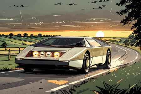 Aston Martin Bulldog [SDXL]