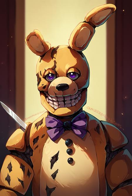 Springtrap / Spring bonnie / The Yellow Rabbit FNAF movie / Five Nights at Freddy's movie