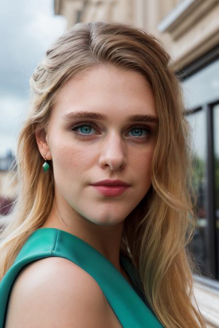 Actress Gaia Weiss (Vikings)