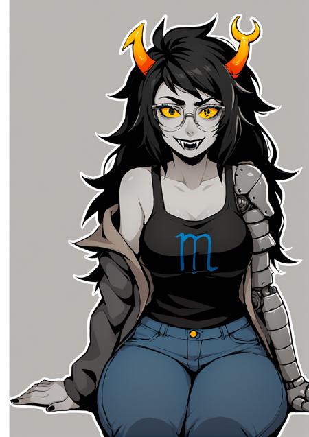 Vriska Serket (Homestuck) - Variant canon outfits