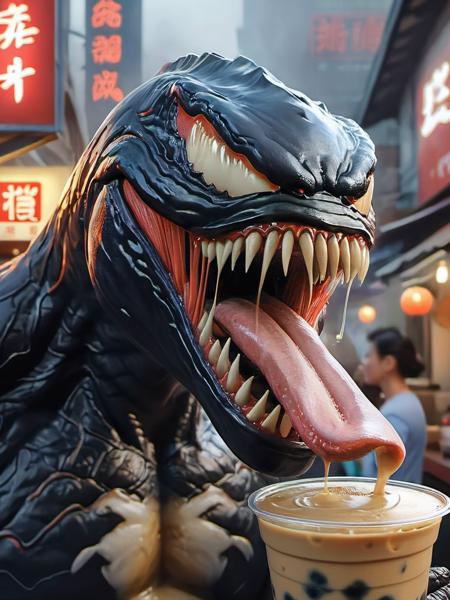 Fresh Ideas@Venom drinks milk tea