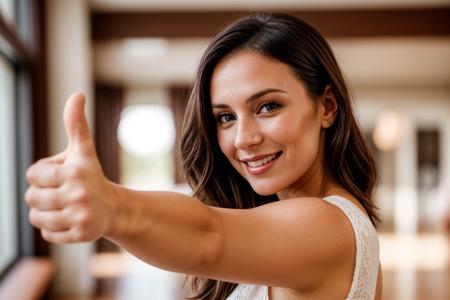 OpenPose, thumbs up