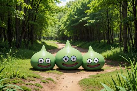 Dragon Warrior Slimes