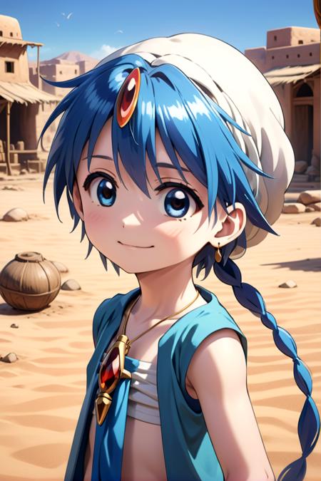 Magi: The Labyrinth of Magic - Aladdin - SDXL