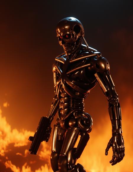Terminator 1984 Cinematic style XL + F1D