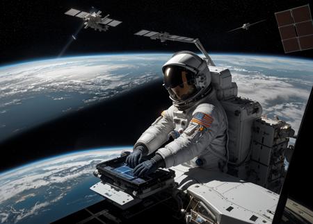 an astronaut