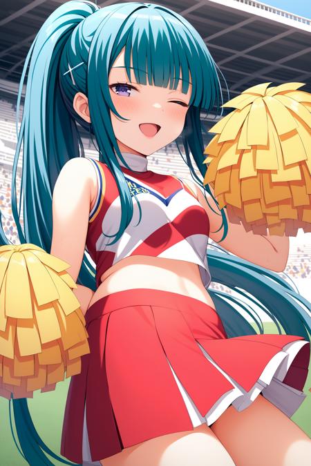 Chiyoura Ayame (Girl Friend BETA) | 千代浦あやめ (ガールフレンド（仮）) [SD 1.5 & Animagine XL]