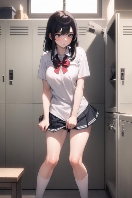Locker room