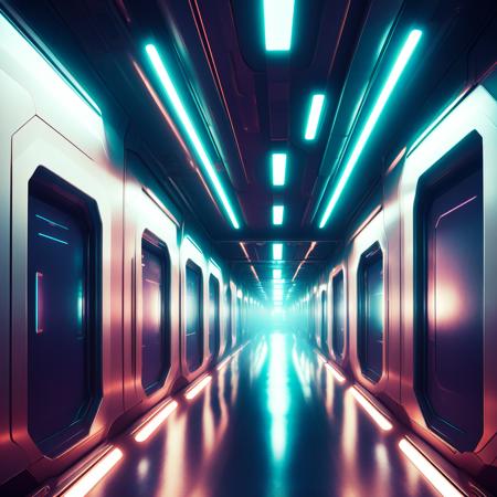 djz Corridor Futurism