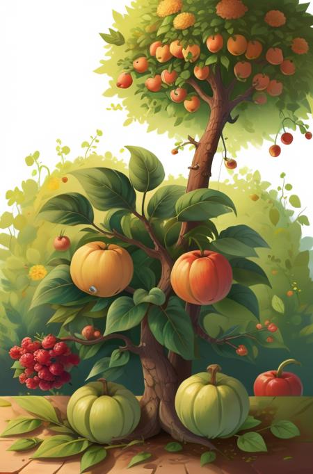 Fruit Farm Background