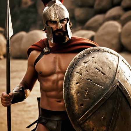 Spartan warrior cinematic style (300) XL + F1D