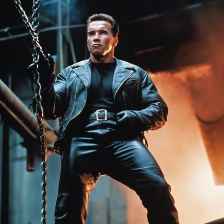Terminator 2: Judgment Day 1991 style XL + F1D