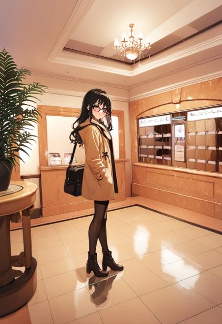 ラブホテルのエントランス Entrance of lovehotel SDXL