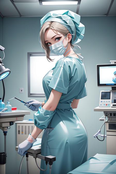 LateX Surgical Uniform