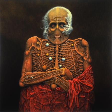 Zdzisław Beksińskie Style - FLUX LoRa