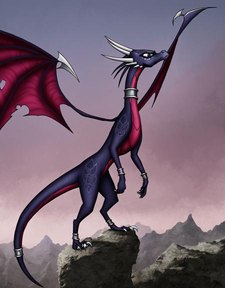 Corrupted Cynder【 The legend of Spyro - A New Beginning 】- 【PONY - FLUX - DSXL】
