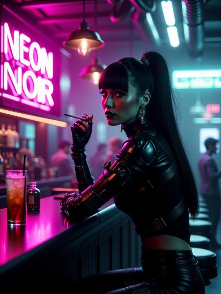 Neon Noir FLUX, SDXL & Pony