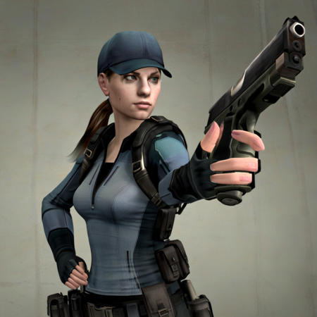 Jill Valentine Resident Evil 5 BSAA版本v1.0 (ID: 295331)