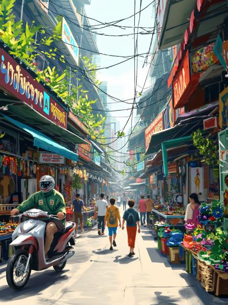 [Flux] WLOP painting artist style