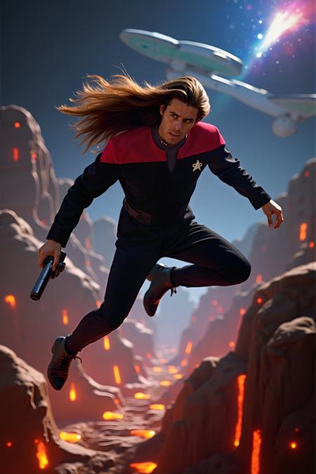 Star Trek Voyager uniforms (Flux)