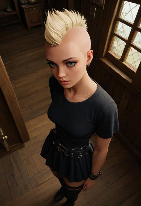 Mohawk Punk Female