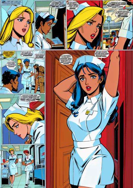 Nurse Comic Generator (EXTREMELY SILLY LoRA EXPERIMENT)