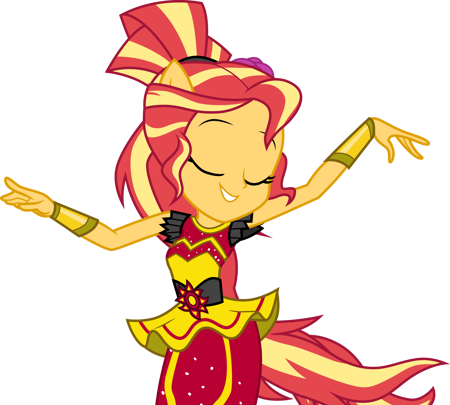 Sunset Shimmer flamenco 2