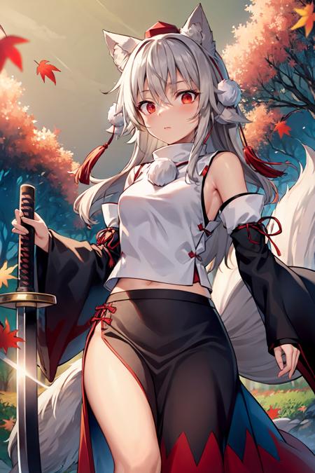 inubashiri momiji (touhou) 犬走椛 东方project