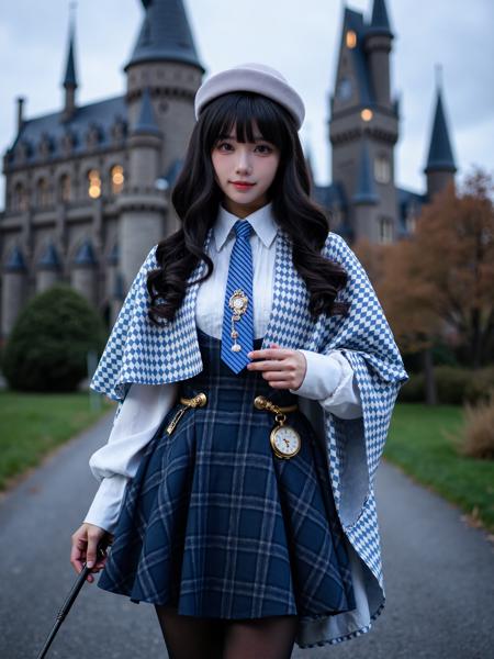 [Flux.1 D] [Realistic] Magical girl costume | 魔法少女服装