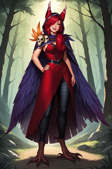 Xayah (League of Legends) - Comission LoRA PonyXL [NSFW Support]