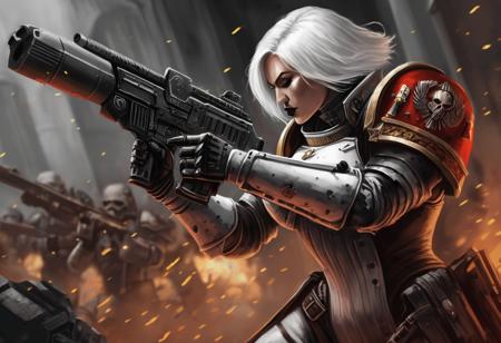War and Diffusion: WARHAMMER 40K