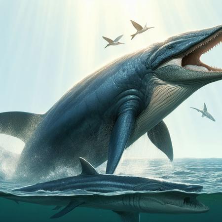 Mosasaurus Liopleurodon LoRA