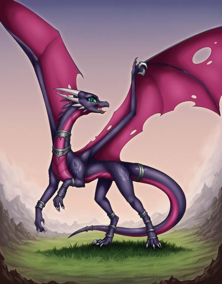 Corrupted Cynder【 The legend of Spyro - A New Beginning 】- 【PONY - FLUX - DSXL】