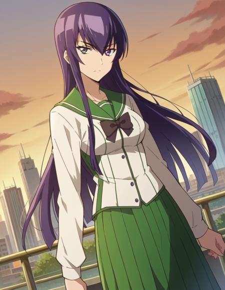 Saeko Busujima (毒島 冴子) - Highschool of the Dead (学園黙示録)版本anime s1 (ID: 396118)
