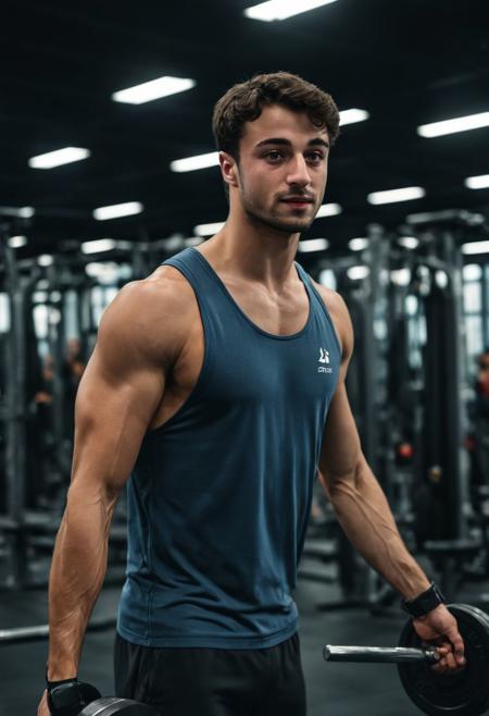Jules Bouyer Paris Olympics French Swimmer SDXL