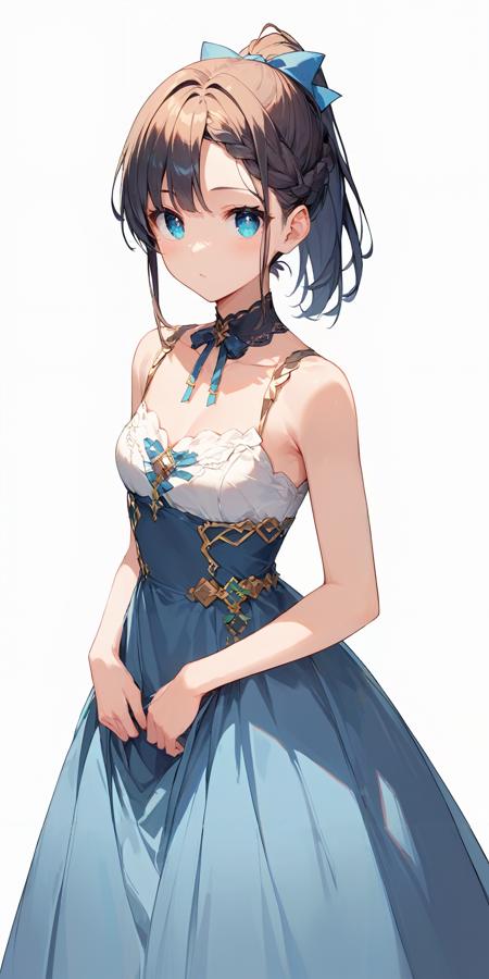 編み込みポニーテール/braid ponytail